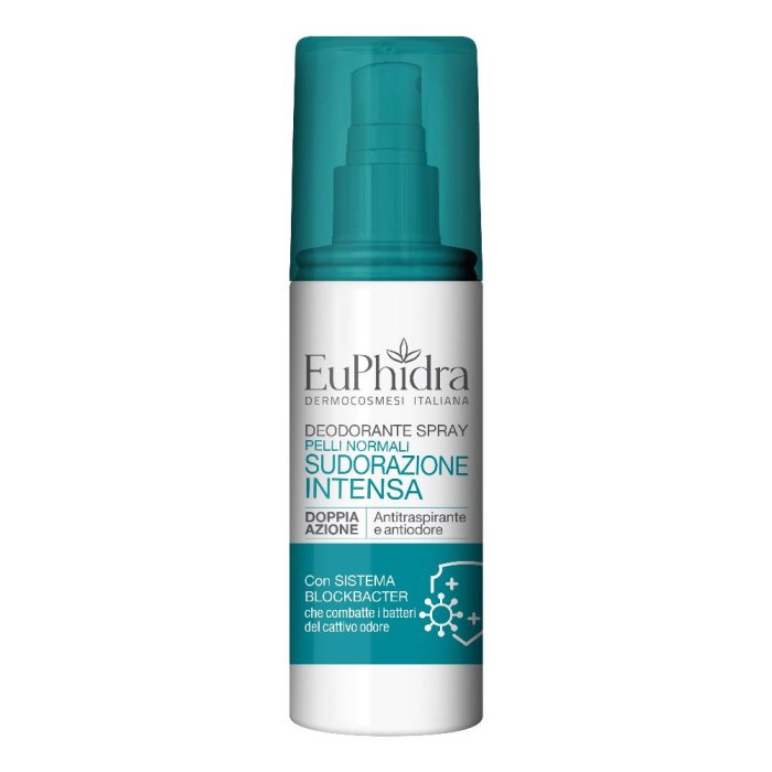 Euphidra Deodorante Spray Sudorazione Intensa Fragranza Fresca 100 ml