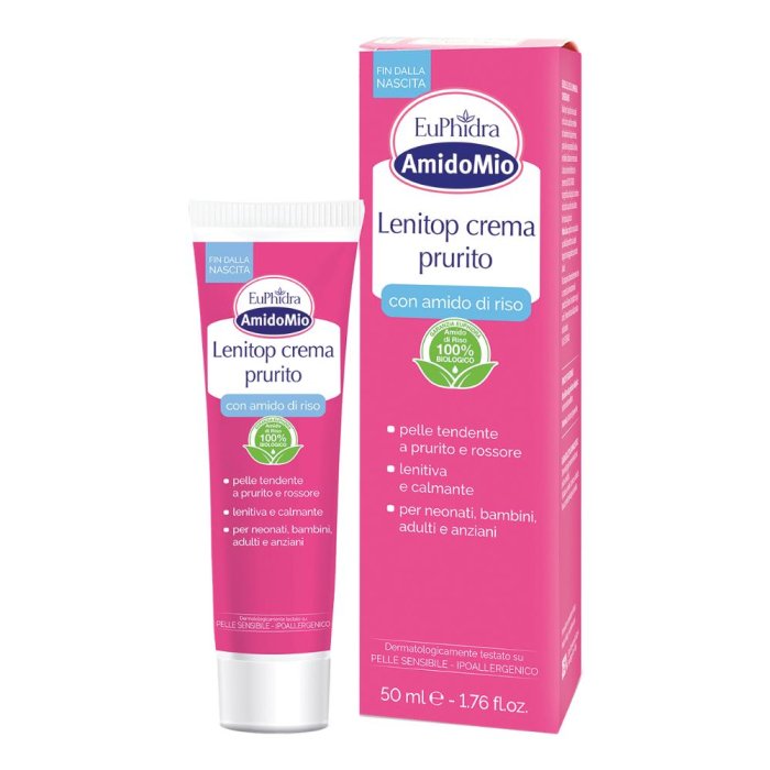 Euphidra AmidoMio - Lenitop Crema Prurito Fin dalla Nascita 50 ml