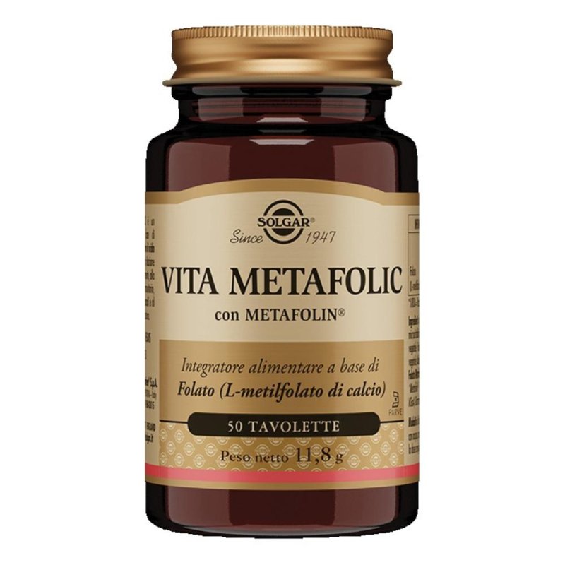  Solgar Vita Metafolic 50 Tavolette
