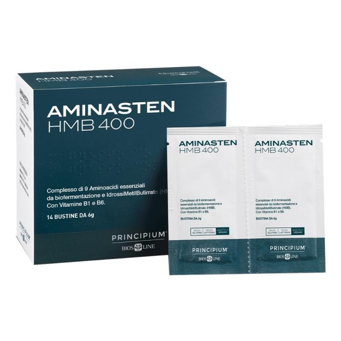 Bios Line Principium Aminasten Hmb400 14 Bustine 6 G