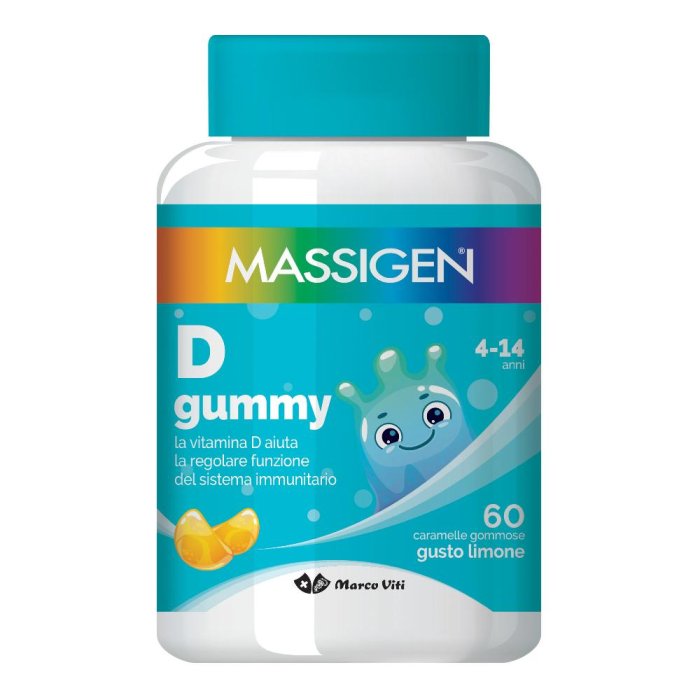 Massigen D Gummy Integratore alimentare 60 Caramelle
