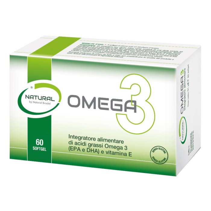Natural Bradel Natural Omega 3 60 Softgel