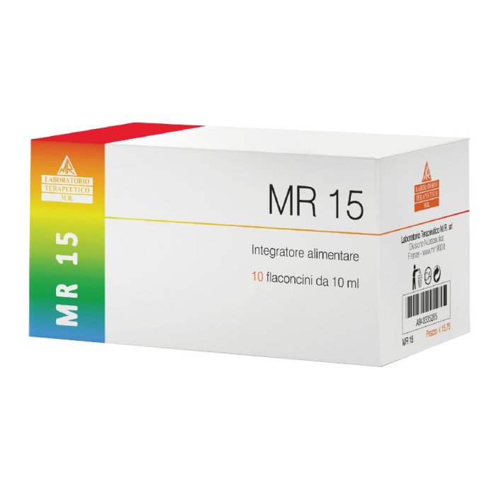 MR15 10 flaconcini da 10 ml integratore ricostituente
