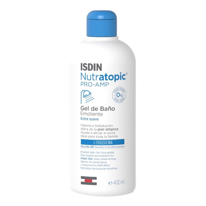 ISDIN Nutratopic PRO-AMP Gel Bagno Detergente 400 ml