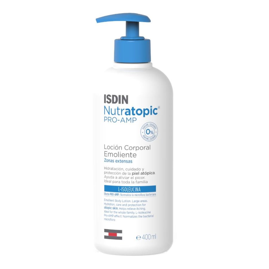Isdin Nutratopic - Pro Amp Lozione Emolliente Pelle Atopica 400 ml