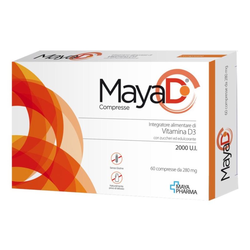 Maya D Integratore Alimentare 60 Compresse per il Benessere Quotidiano