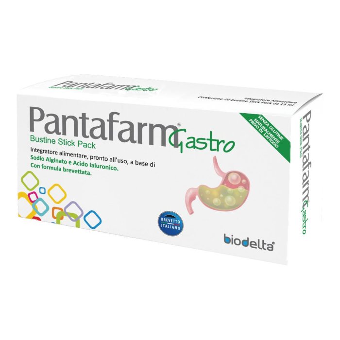 Pantafarm Gastro Integratore per Benessere Gastrointestinale e dello Stomaco 20 Buste