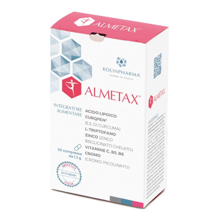 Kolinpharma Almetax Integratore Benessere Donna in Menopausa 30 Compresse