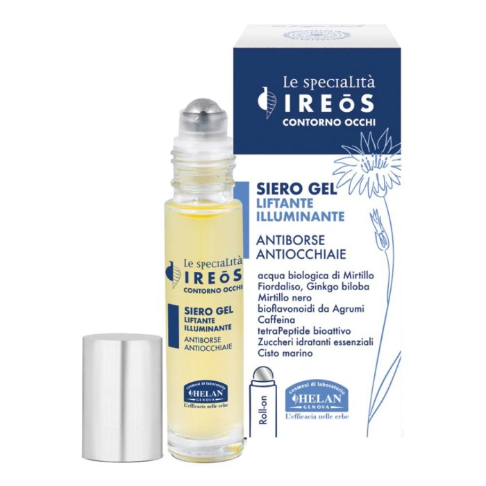 Ireos Contorno Occhi Siero Gel Liftante Illuminante Antiborse Antiocchiaie 10ml