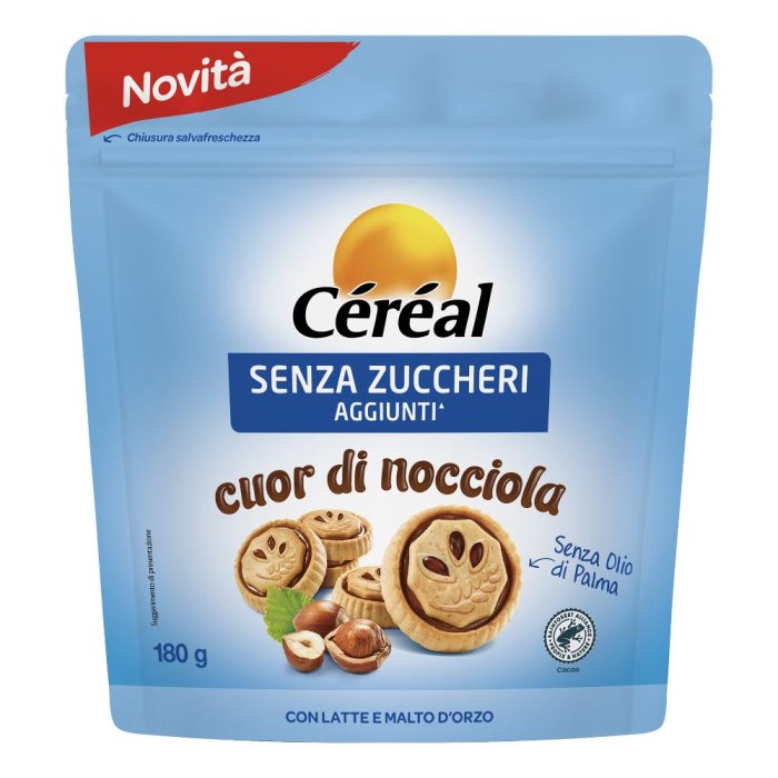 Nutrition & Sante' Italia Pesoforma Biscotto Cioccolato Nocciola 16 Pezzi 33 G