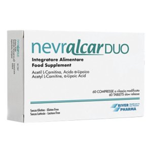 Nevralcar Duo 60 compresse - integratore con magnesio acido alfa-lipoico e vitamine B per sistema nervoso