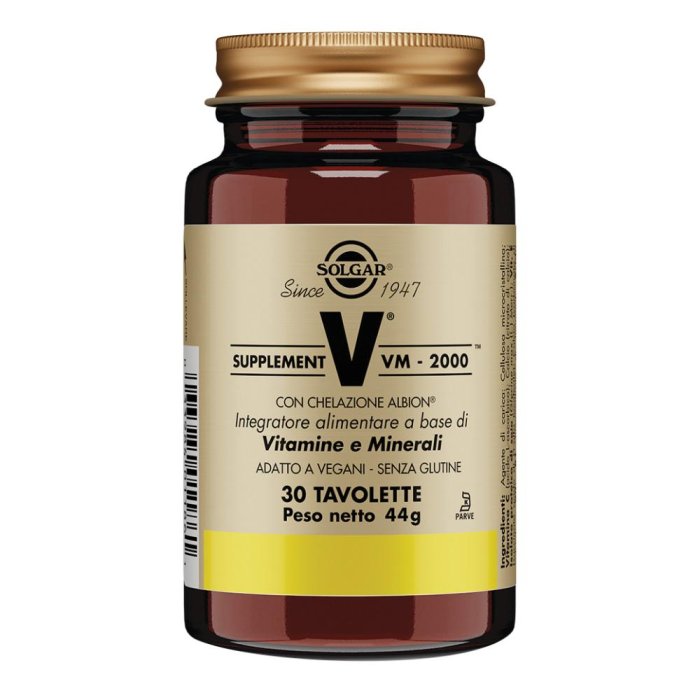  Supplement VM-2000 Solgar 30 Tavolette