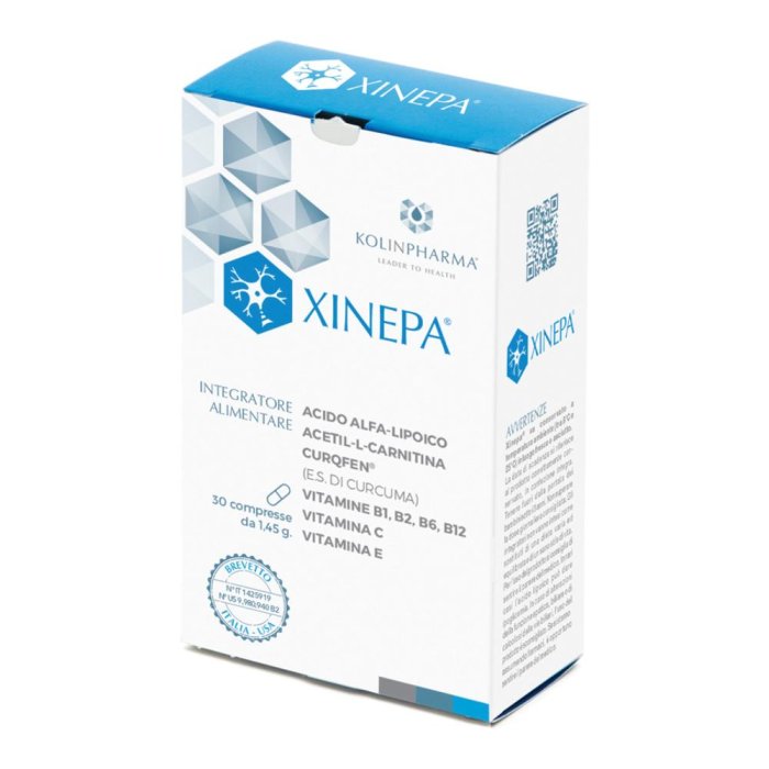 Xinepa - Integratore per il benessere nervoso ed energetico 30 compresse