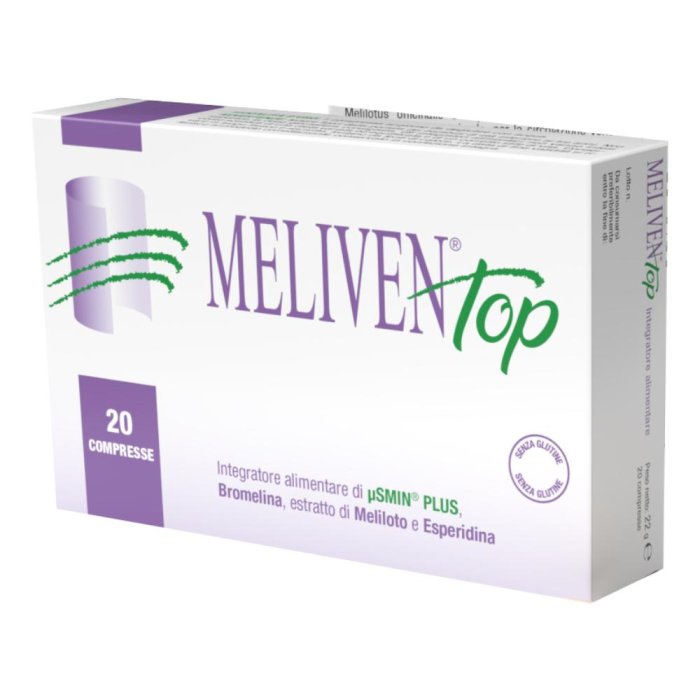 Meliven Top Integratore per il microcircolo 20 Compresse