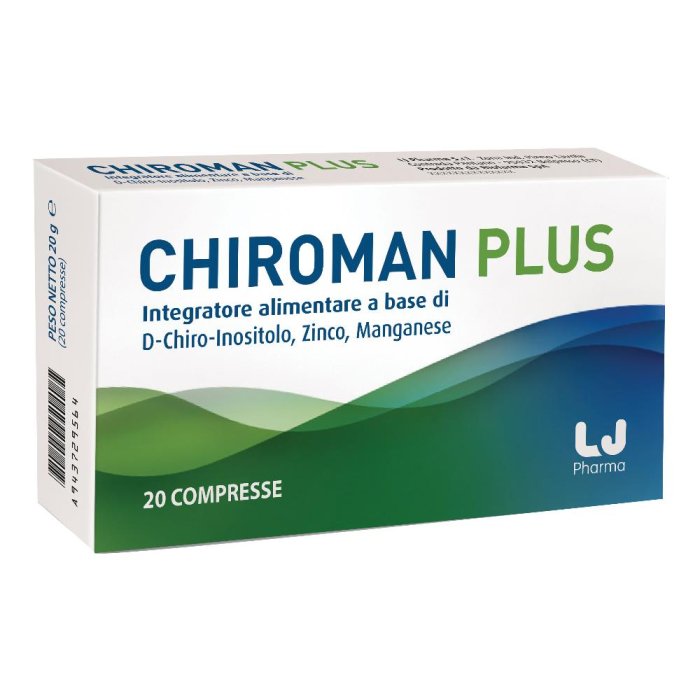 Lj Pharma Chiroman Plus 20 Compresse