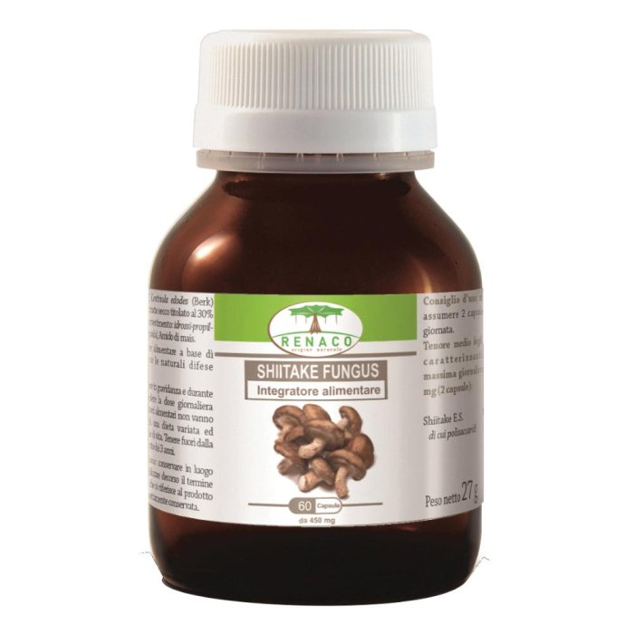 Shiitake Fungus 60 capsule - integratore a base di fungo shiitake