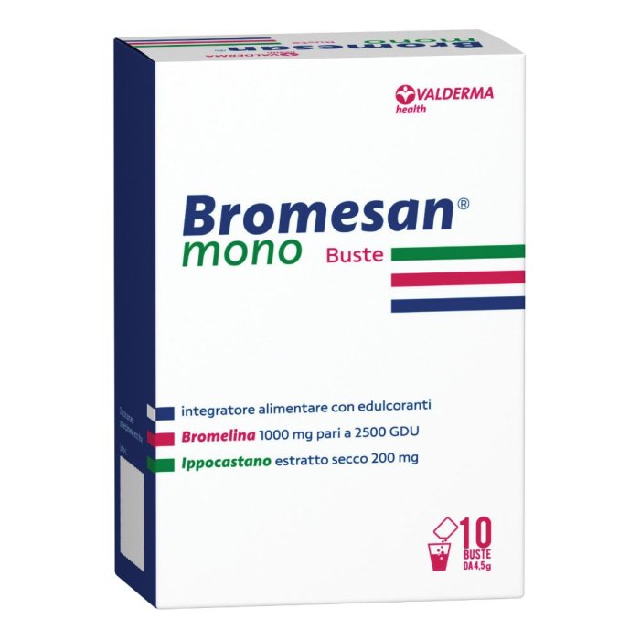 Valderma Bromesan Mono Integratore Alimentare 10 Buste