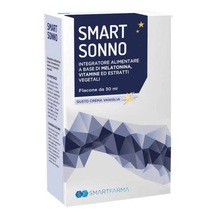 Smart Sonno Gocce 30 Millilitri Integratore Naturale per Favorire il Sonno e il Rilassamento