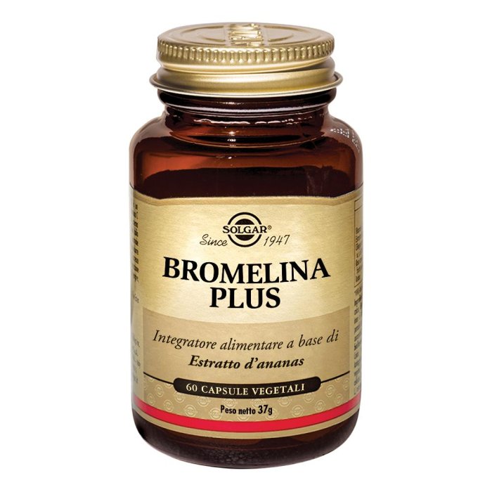 Solgar Bromelina Plus 60 Capsule