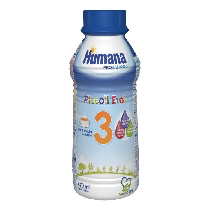 Humana 3 Probalance Piccoli Eroi latte di crescita da 1 anno 470ml