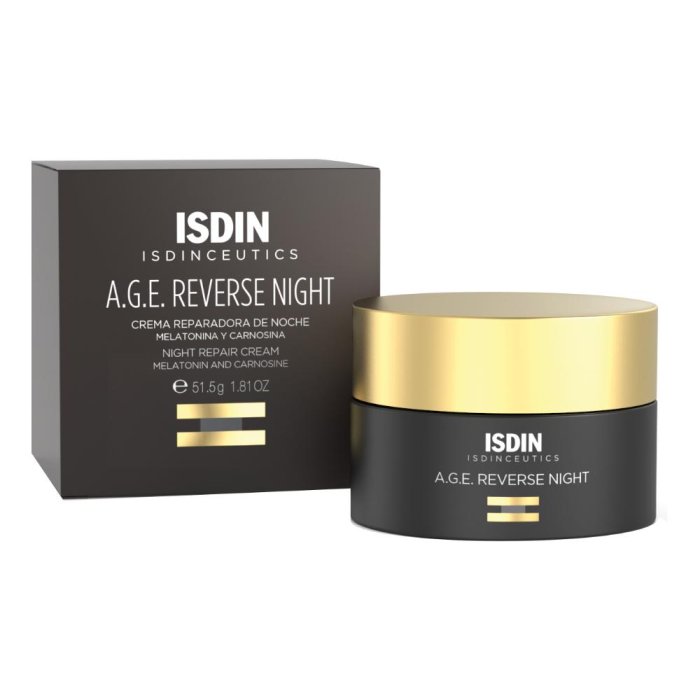 Isdin Isdinceutics A.G.E. Reverse Night Crema Riparatrice Notte 50 ml