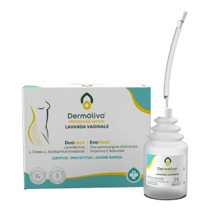 Dermolivo Lavanda Vaginale 3x80 ml Detergente Intimo Delicato pH Fisiologico per Igiene Quotidiana