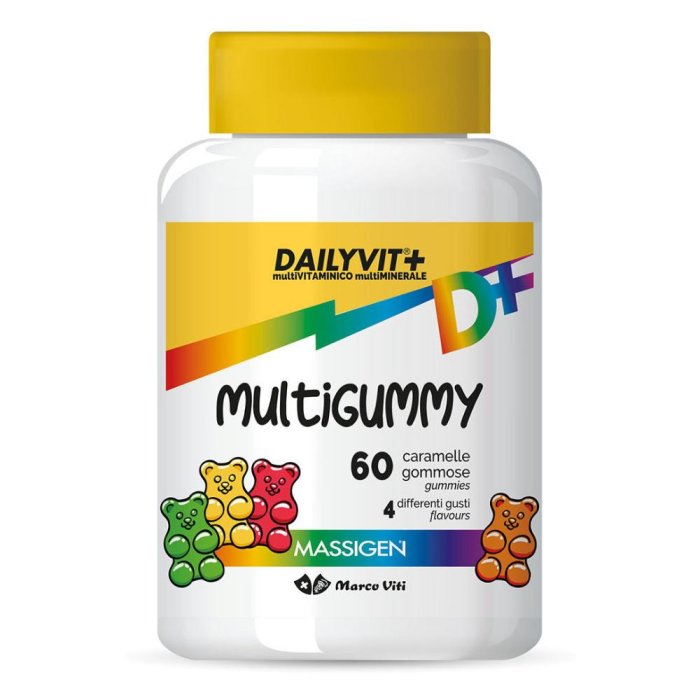 Marco Viti - Dailyvit Multigummy Caramelle Gommose Confezione 60 pezzi