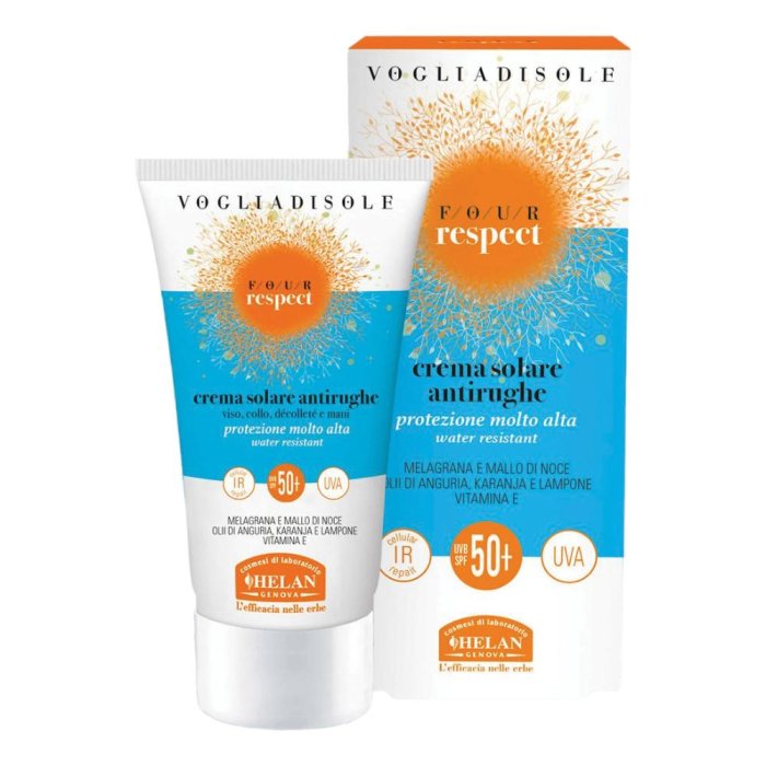 VOGLIA SOLE Crema Sole SPF 50+ Alta Protezione Solare Viso e Corpo