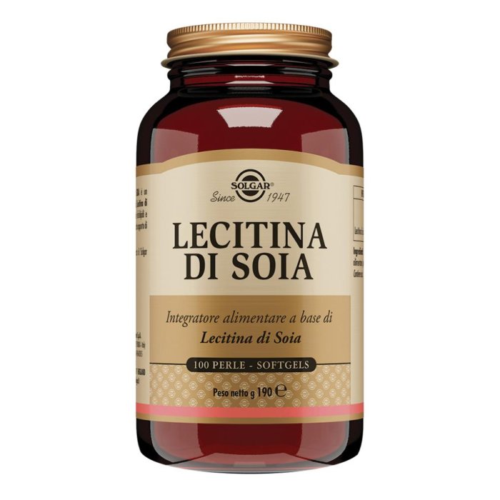 Lecitina Di Soia Solgar 100 Perle SoftGels 