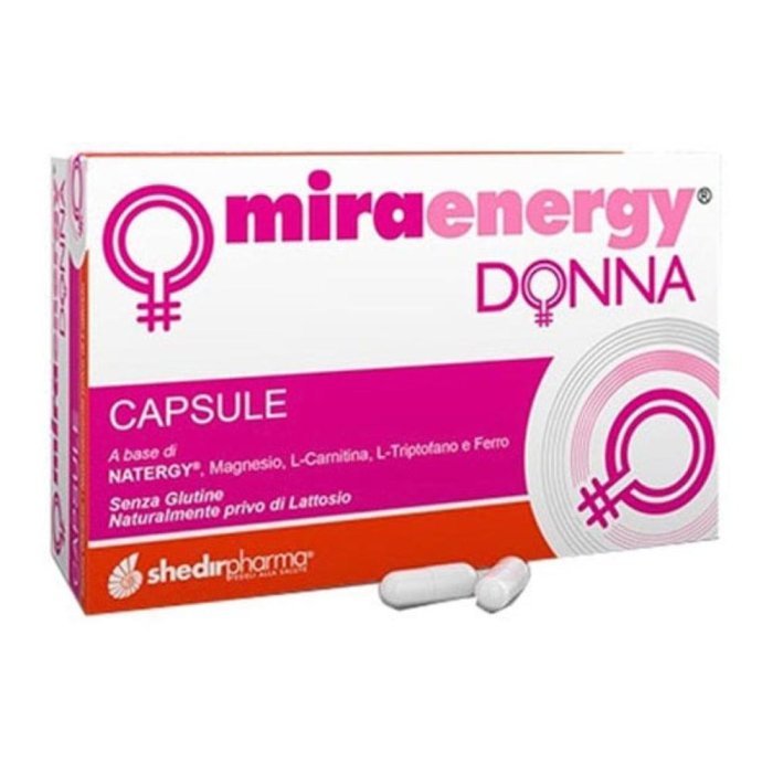 Miraenergy Donna Integratore Energetico per il Benessere della Donna 40 Capsule