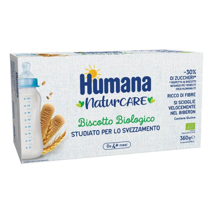 Humana Italia Humana Biscotto Baby Bio 2 Sacchetti Da 180 G