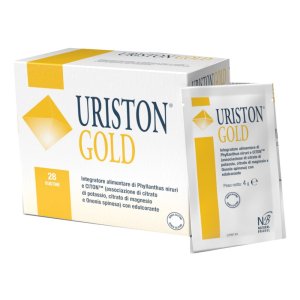Natural Bradel Uriston Gold Integratore Vie Urinarie 28 Bustine