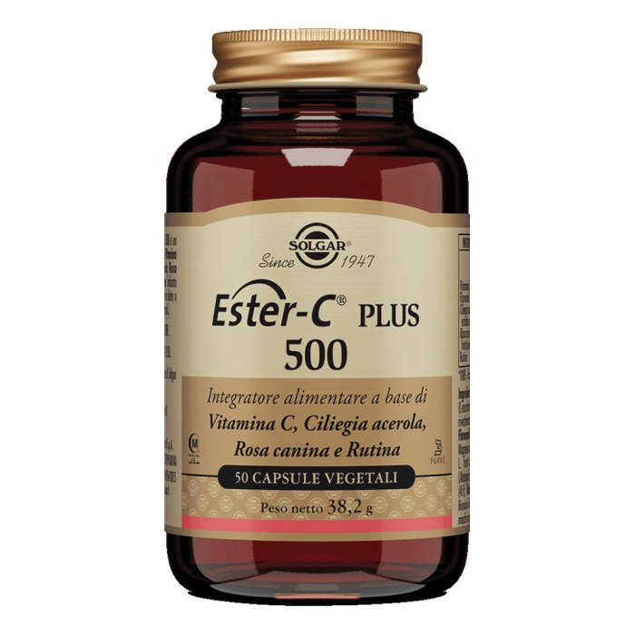  Solgar Ester C Plus 500 50 Capsule Vegetali