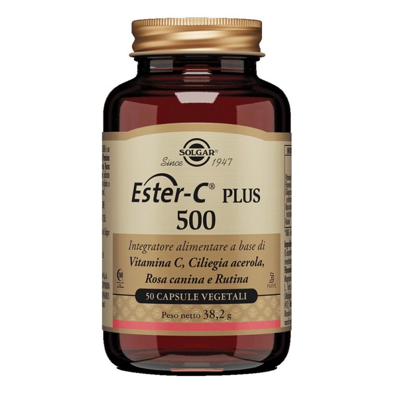 Solgar Ester C Plus 500 50 Capsule Vegetali
