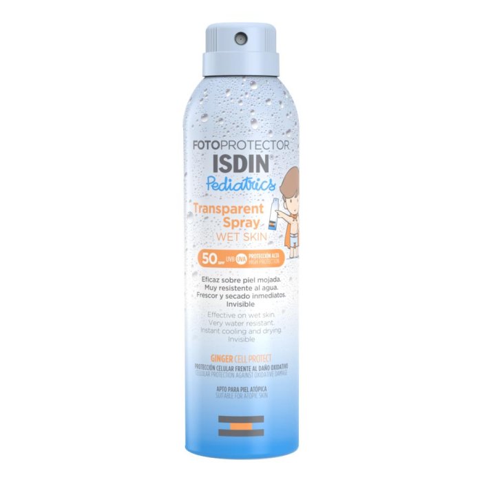 ISDIN Fotoprotector Pediatrics - Spray Trasparente SPF50 Corpo Bambini 250 ml