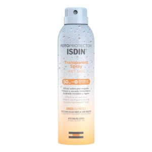 ISDIN Fotoprotector Trasparent Spray Wet Skin SPF50 Protezione Corpo 250 ml