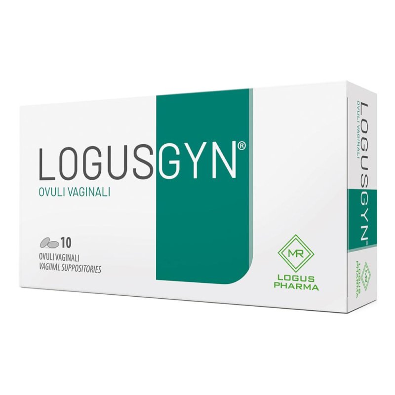 Logusgyn Ovuli Vaginali - Dispositivo Medico per Vulvo-Vaginiti 10 Ovuli