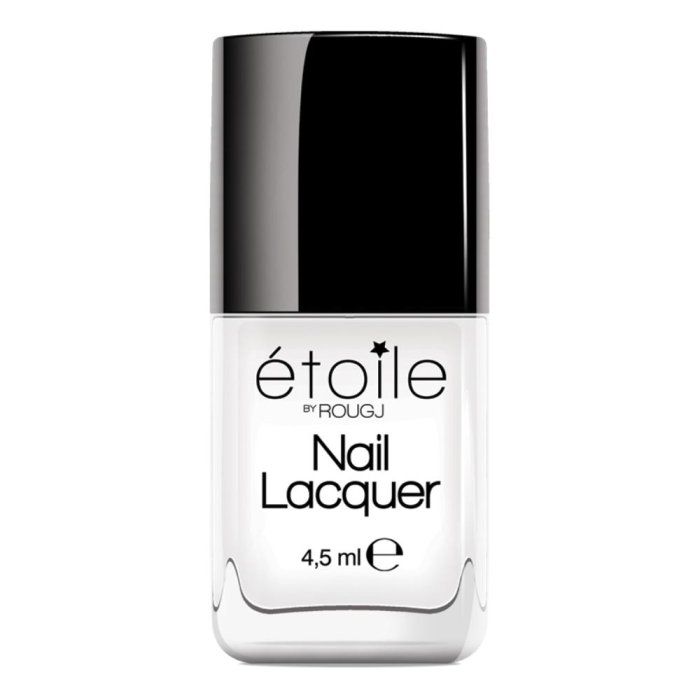 Rougj Etoile smalto bianco 5 ml - smalto unghie bianco coprente