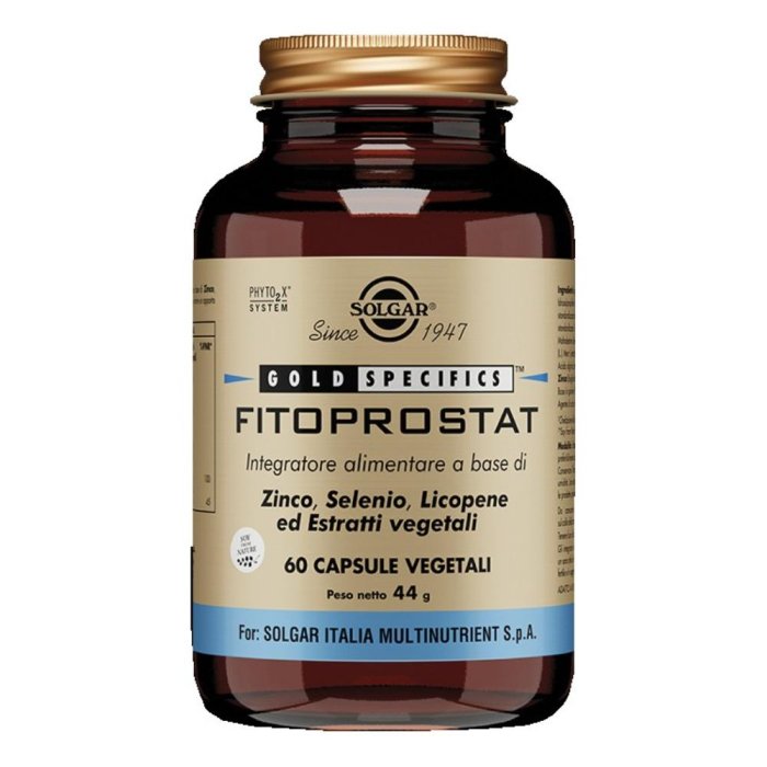  Solgar Fitoprostat Benessere Uomo 60 Capsule