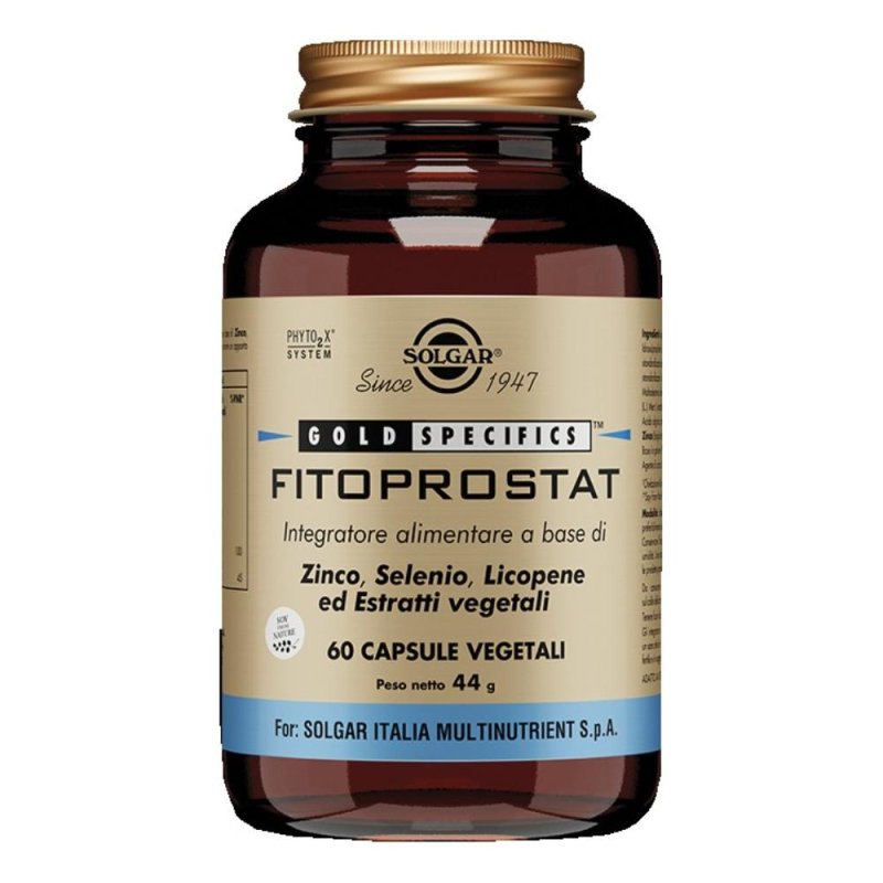  Solgar Fitoprostat Benessere Uomo 60 Capsule