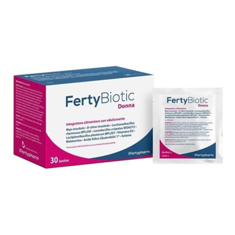 Fertybiotic Donna Integratore per il benessere della donna in età fertile 30 bustine