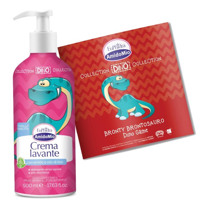 Zeta Farmaceutici Euphidra Dino Collection  Amido Crema Lavante 500 Ml