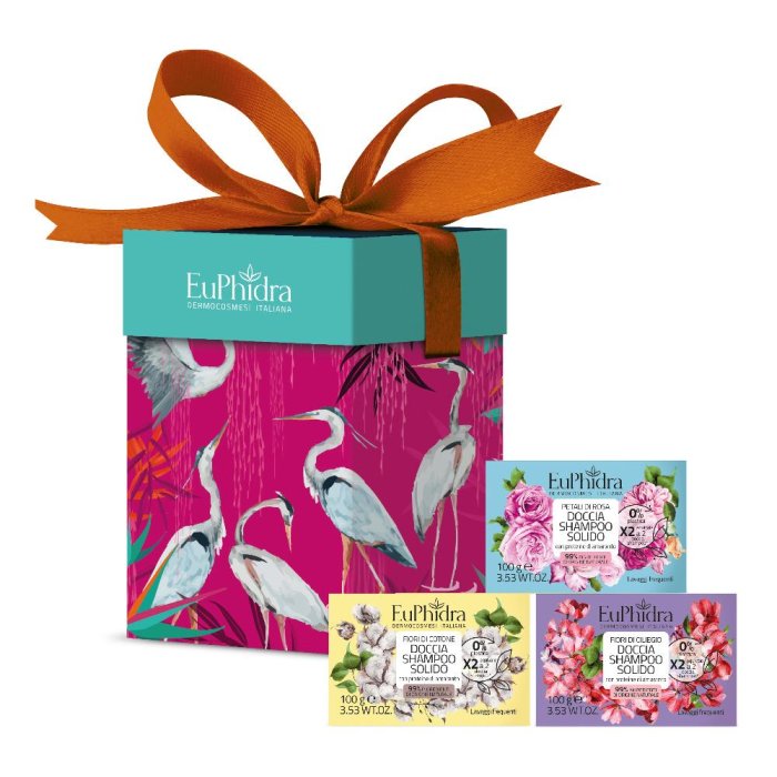 Zeta Farmaceutici Euphidra Cofanetto Beauty Kit Fuxia Style 1 Gloss + 1 Smalto