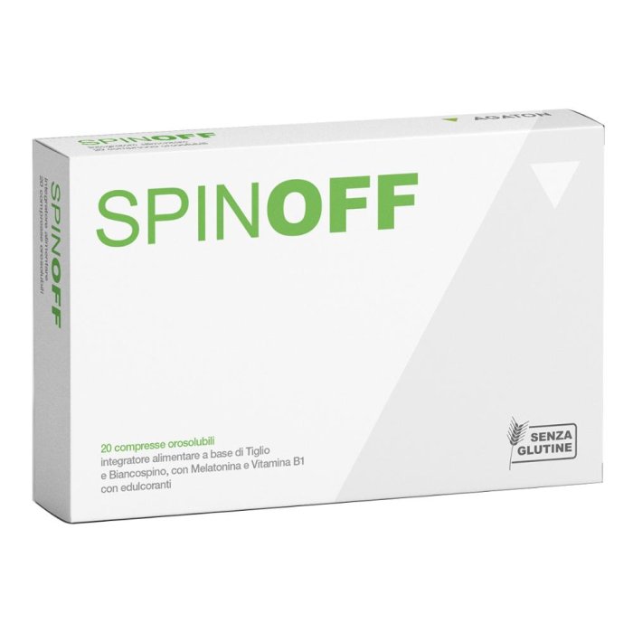 Agaton Spinoff Integratore Alimentare per il Rilassamento,20 Compresse