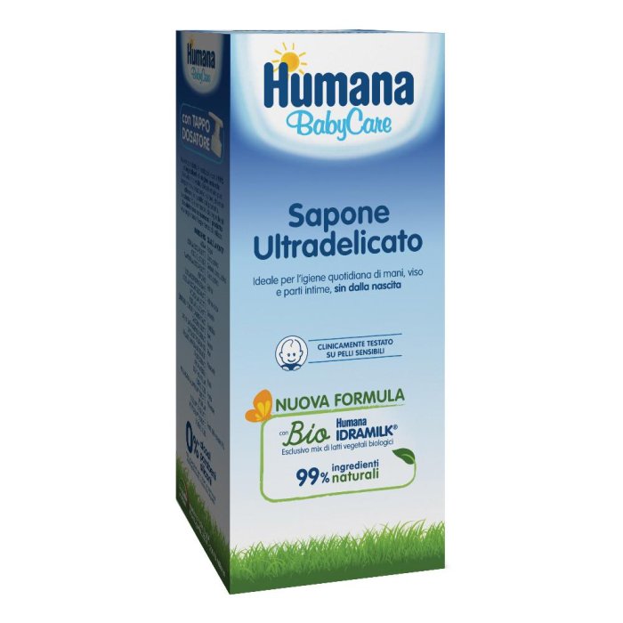 Humana Babycare - Sapone Liquido Ultra-delicato 300 ml