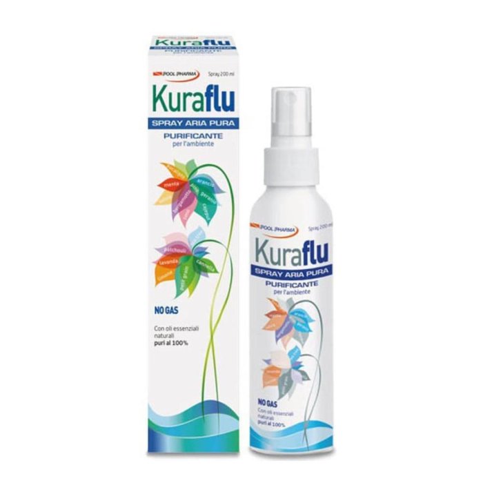 Pool Pharma KuraFlu Spray Aria Pura Purificante per L'Ambiente 100 ml