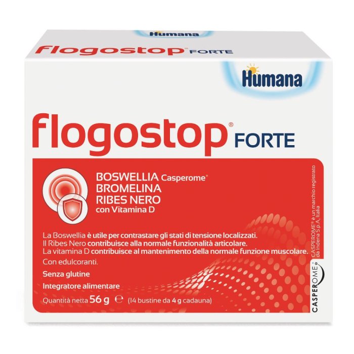 Flogostop Forte 14 Bustine Integratore Alimentare per il Benessere Articolare e Muscolare