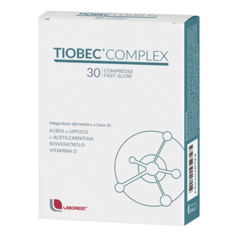  Tiobec - Complex Confezione 30 Compresse Fast Slow