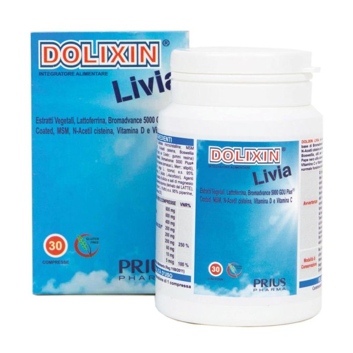 Prius Pharma Dolixin Livia 30 Compresse