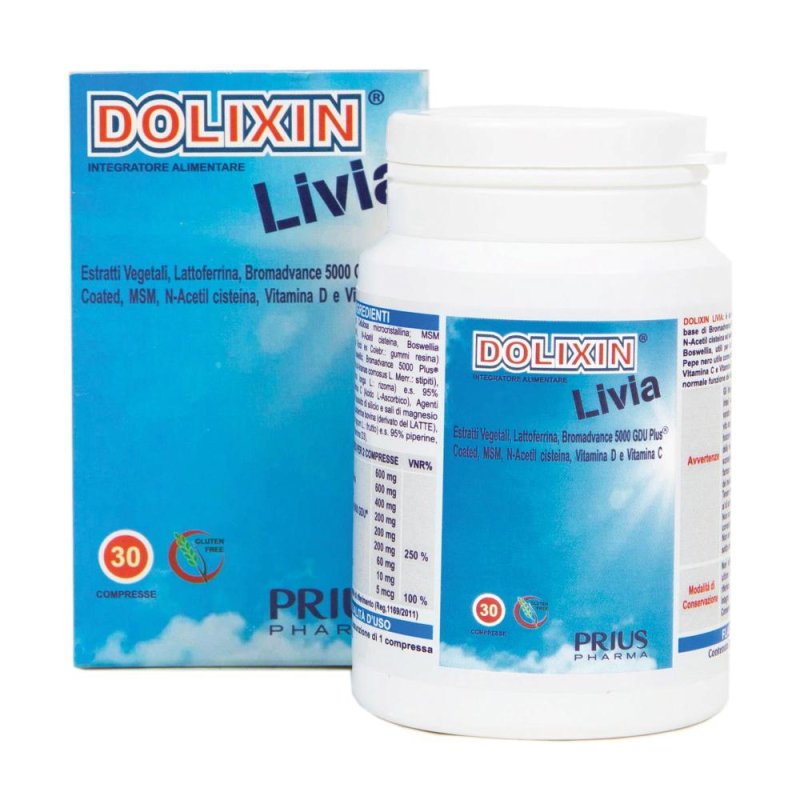 Prius Pharma Dolixin Livia 30 Compresse